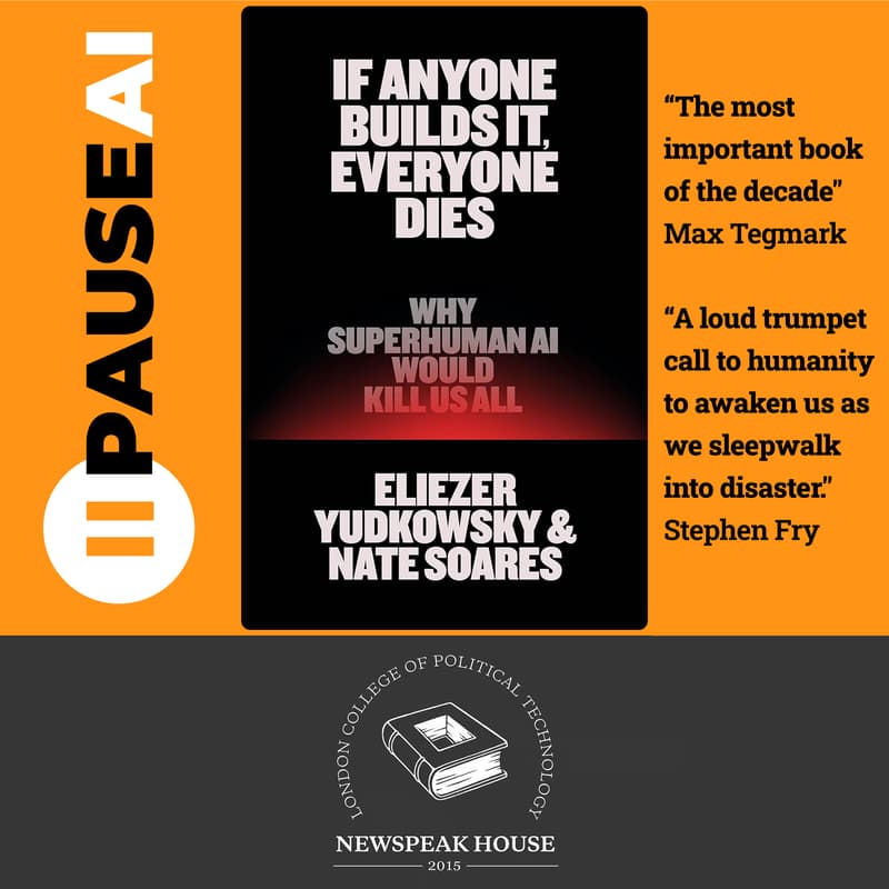 Cover Image for Unofficial Book Launch Party: If Anyone Builds It, Everyone Dies