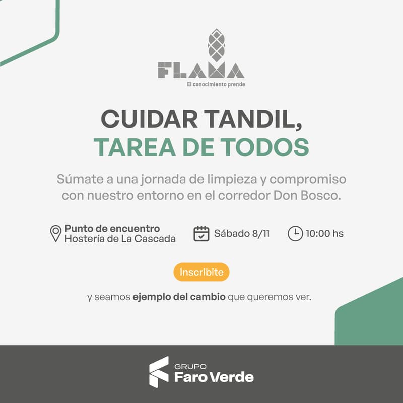 Cover Image for Cuidar Tandil, tarea de todos.
