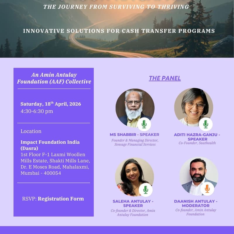 Cover Image for Sukoon ka Safar | The Journey from Surviving to Thriving - Innovative solutions for cash transfer programs