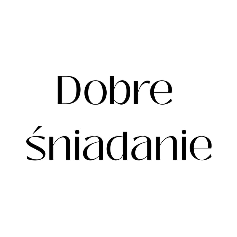 Cover Image for Dobre śniadanie