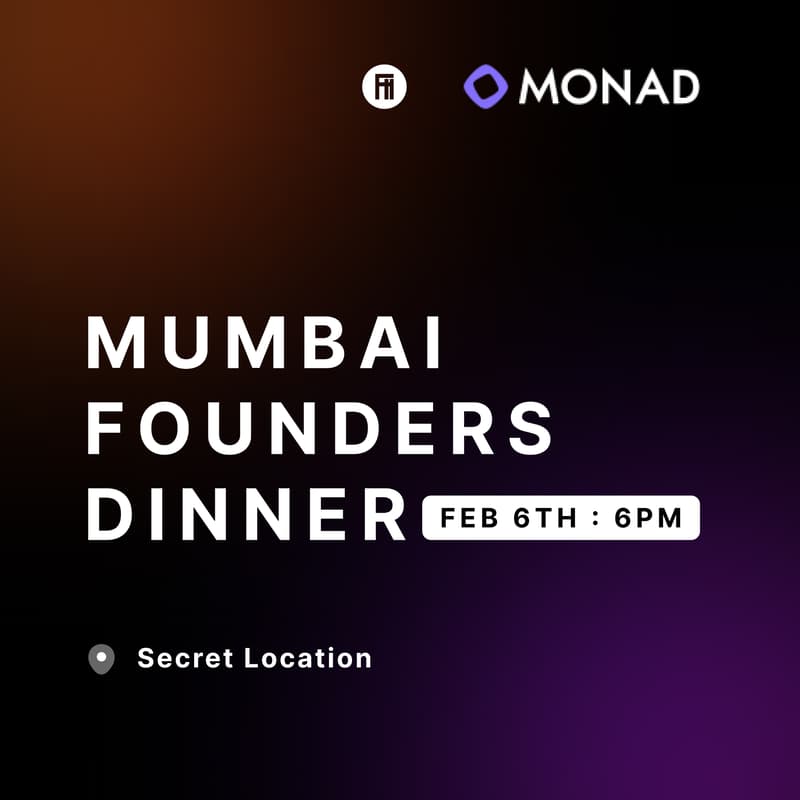 Cover Image for Mumbai Founders Dinner