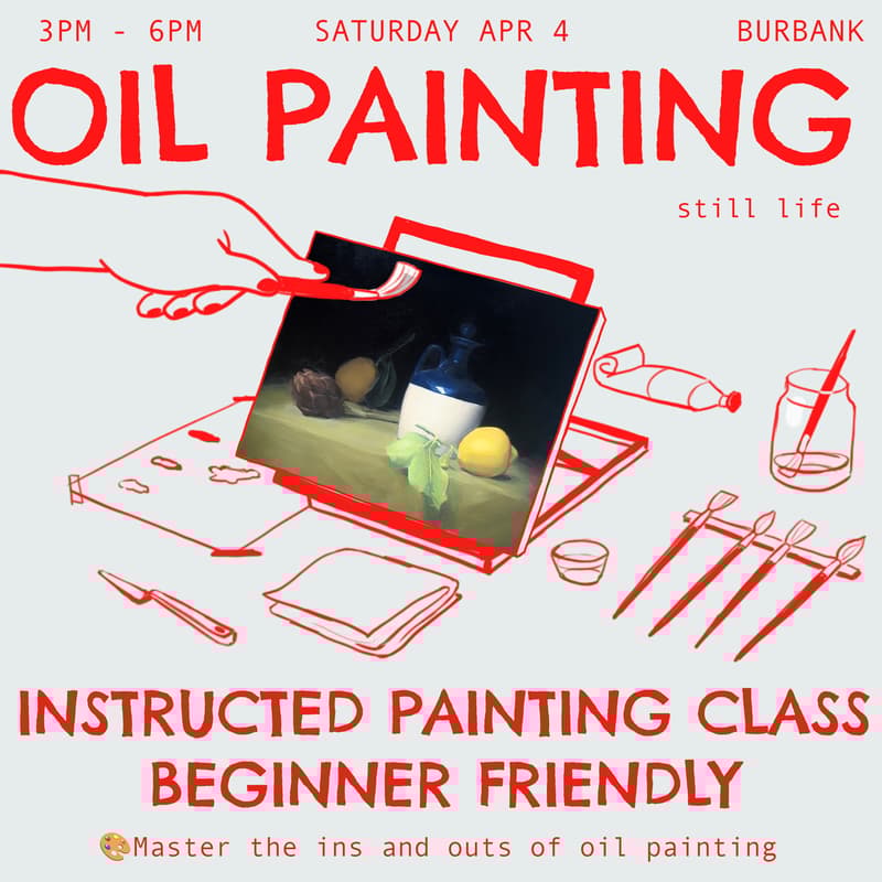 Cover Image for Oil Painting Class - Still Life