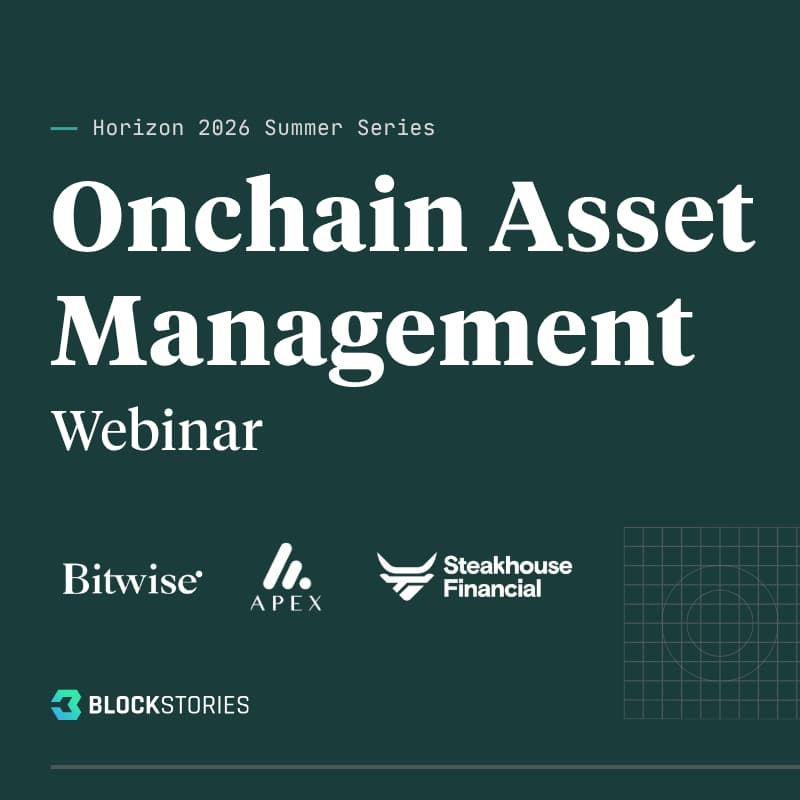 Cover Image for Webinar: Onchain Asset Management and Fund Tokenization