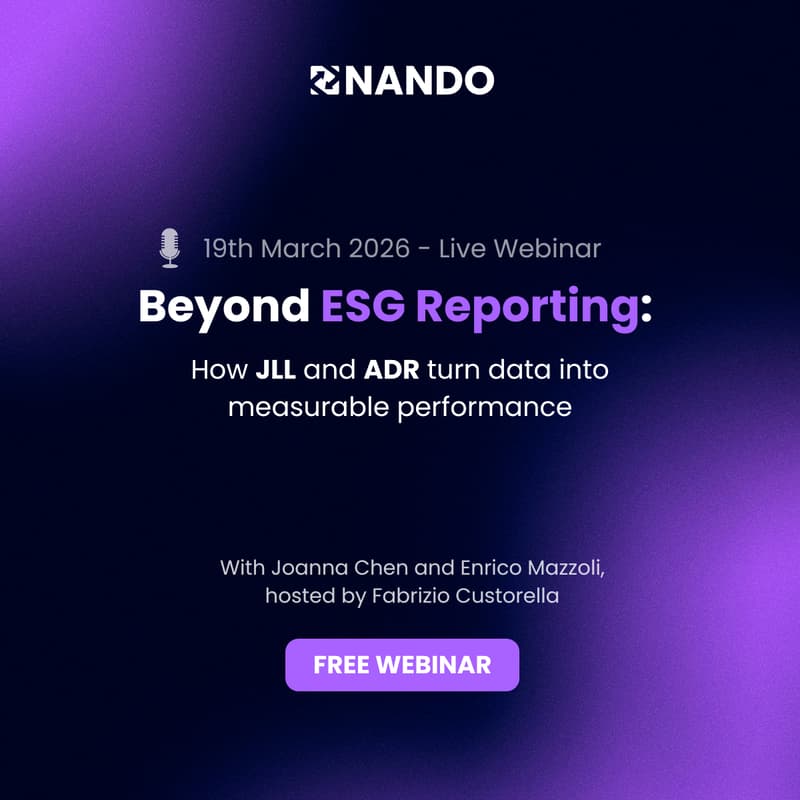 Cover Image for Beyond ESG Reporting: how JLL and Aeroporti di Roma turn Data into measurable performance