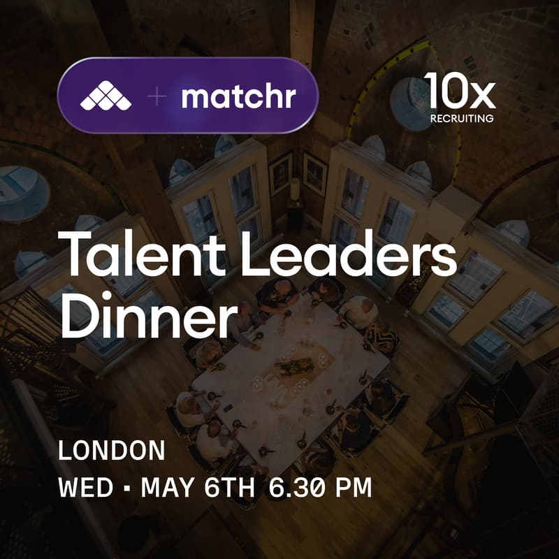 Cover Image for Invite-only dinner with Metaview & Matchr.