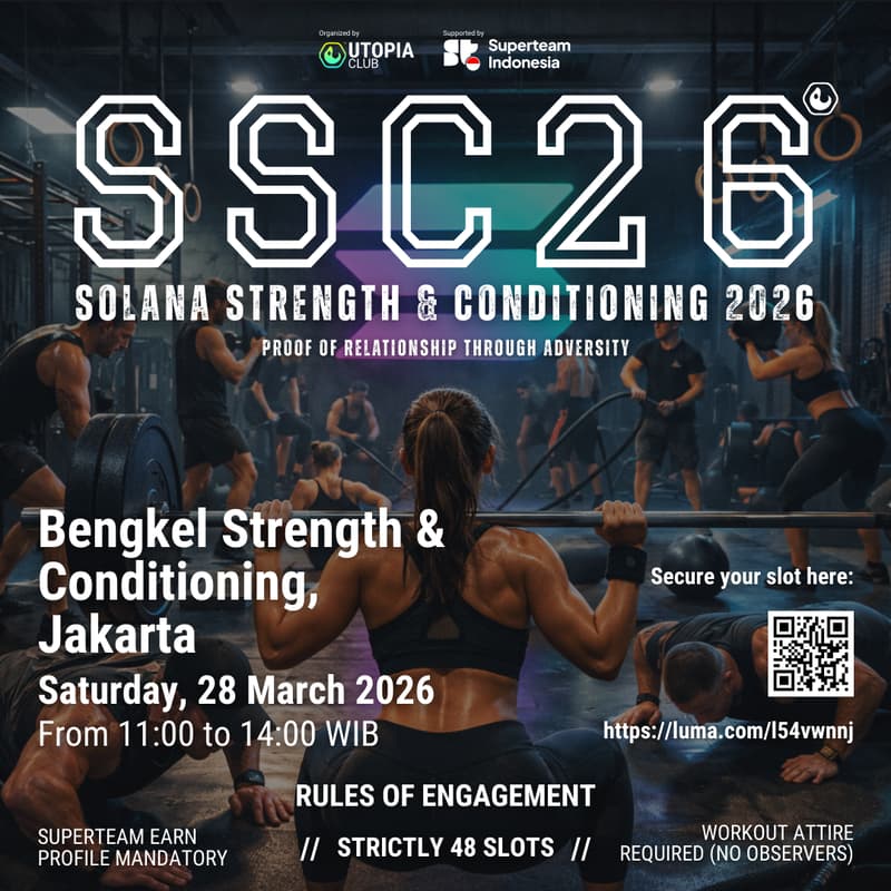 Cover Image for Utopia Connecting : Solana Strength & Conditioning 2026