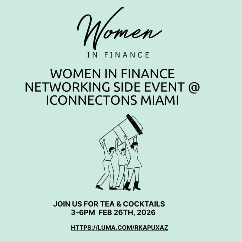 Cover Image for Women in Finance networking side event : iconnections Miami 2026