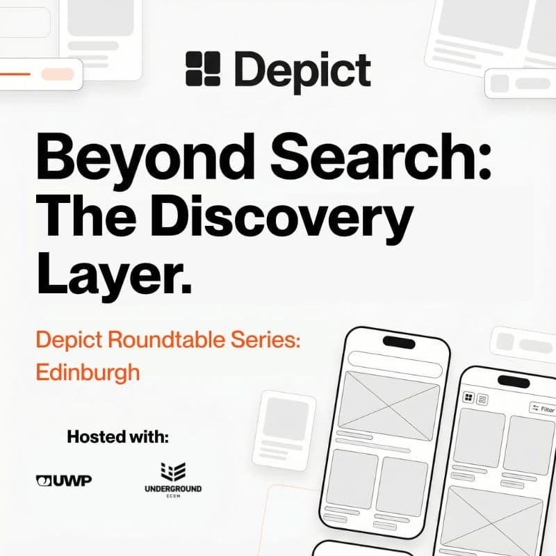 Cover Image for Beyond Search: The Discovery Layer. A Private Dinner with Depict, Underwaterpistol and Underground Ecom