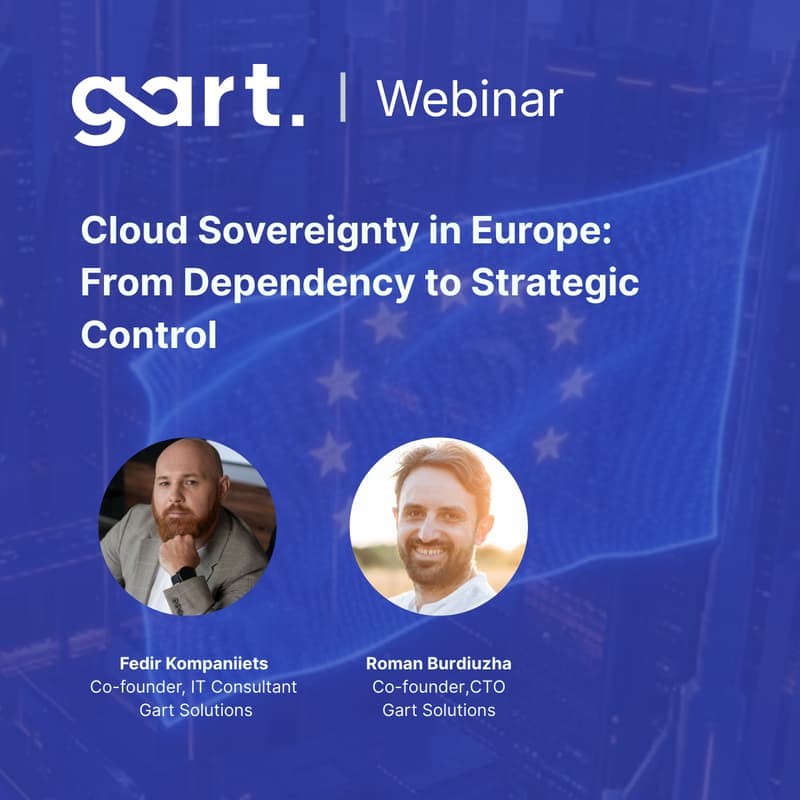 Cover Image for Cloud Sovereignty in Europe: From Dependency to Strategic Control