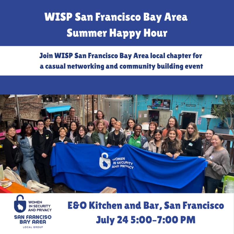 Cover Image for WISP San Francisco Bay Area Summer Happy Hour