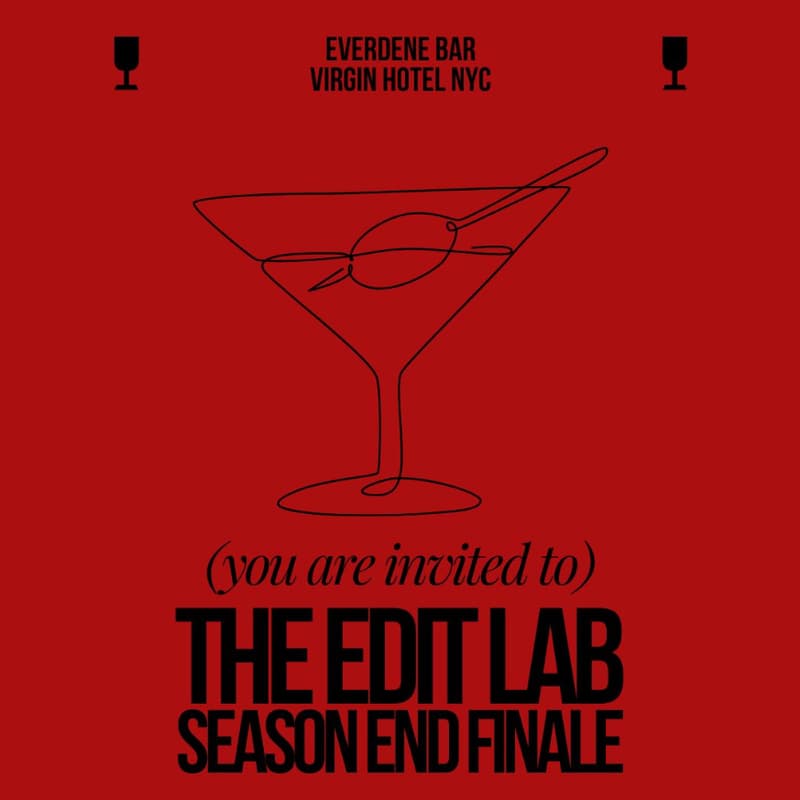Cover Image for The Edit Lab: Season End Finale