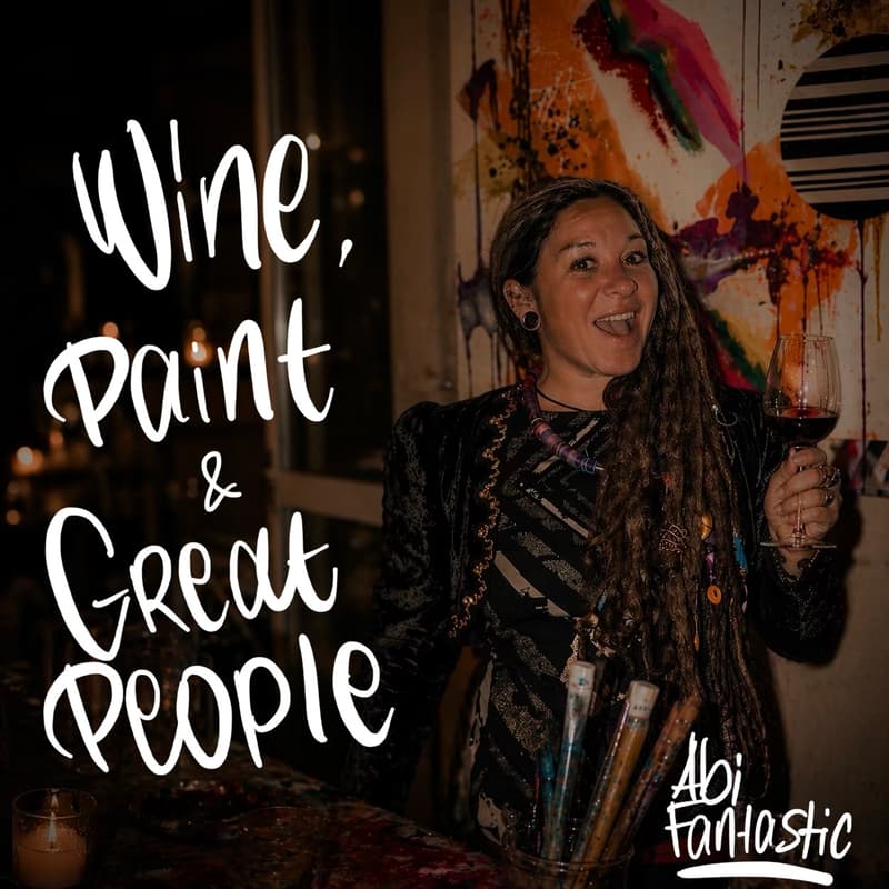 Cover Image for ART SESSION | Paint & Wine with Abi Fantastic