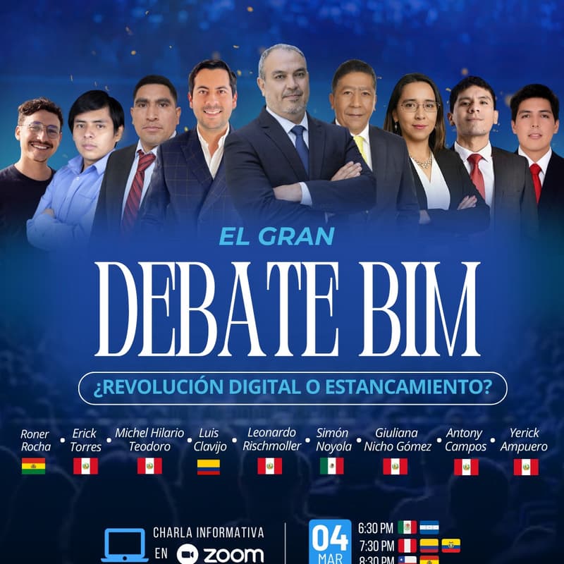 Cover Image for DEBATE BIM | RUMBO A LAS OLIMPIADAS BIM CUSCO 2026