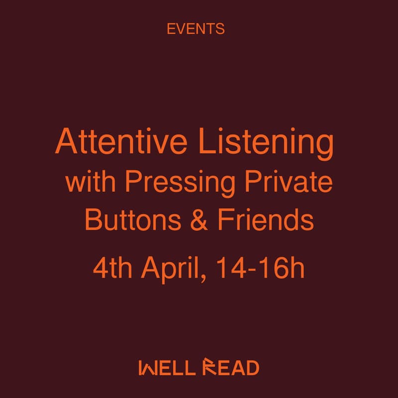 Cover Image for Attentive Listening with Pressing Private Buttons & Friends