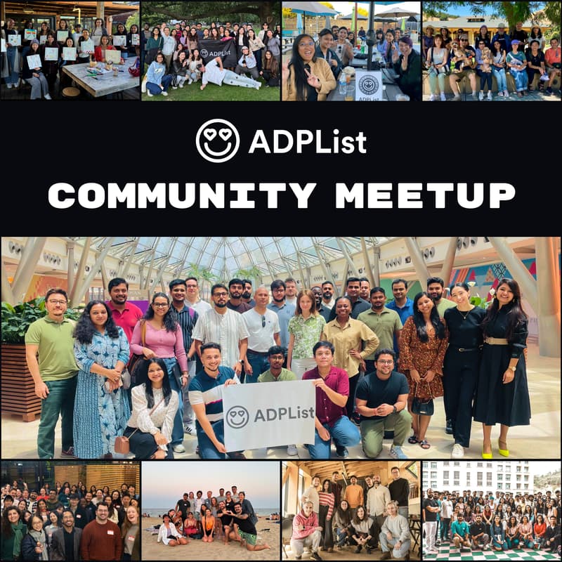 Cover Image for CANCELED - ADPList Meetup | Houston #7 🇺🇸