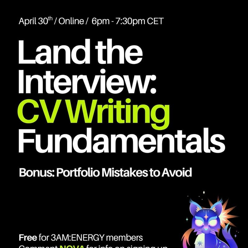 Cover Image for Land the Interview: CV Writing Fundamentals