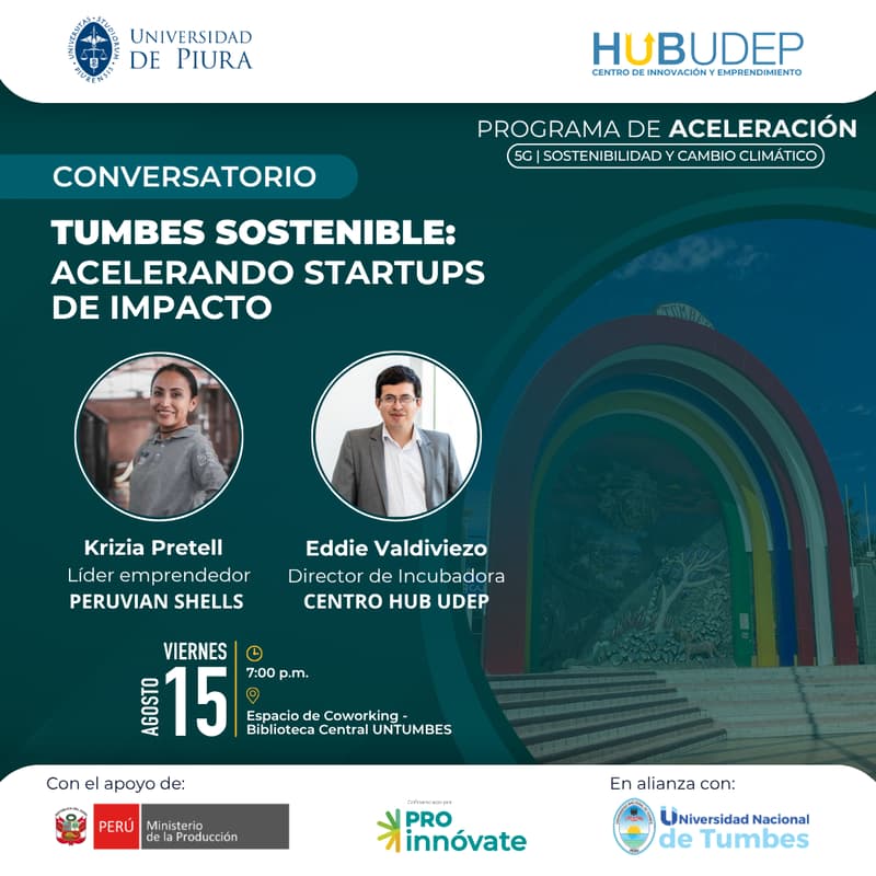 Cover Image for Tumbes Sostenible: Acelerando startups de impacto