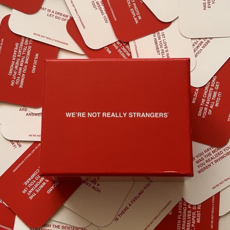 Cover Image for we're not really strangers