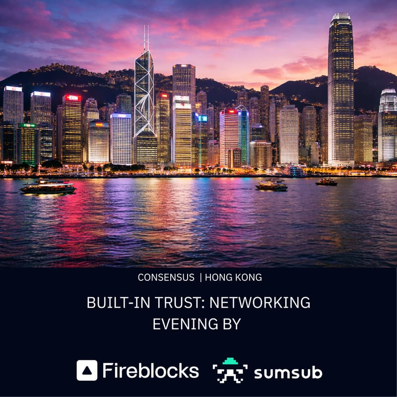 Cover Image for Built-In Trust: A Networking Evening by Fireblocks & Sumsub