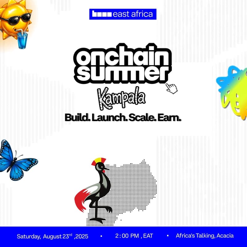 Cover Image for OnChain Summer MeetUp Kampala