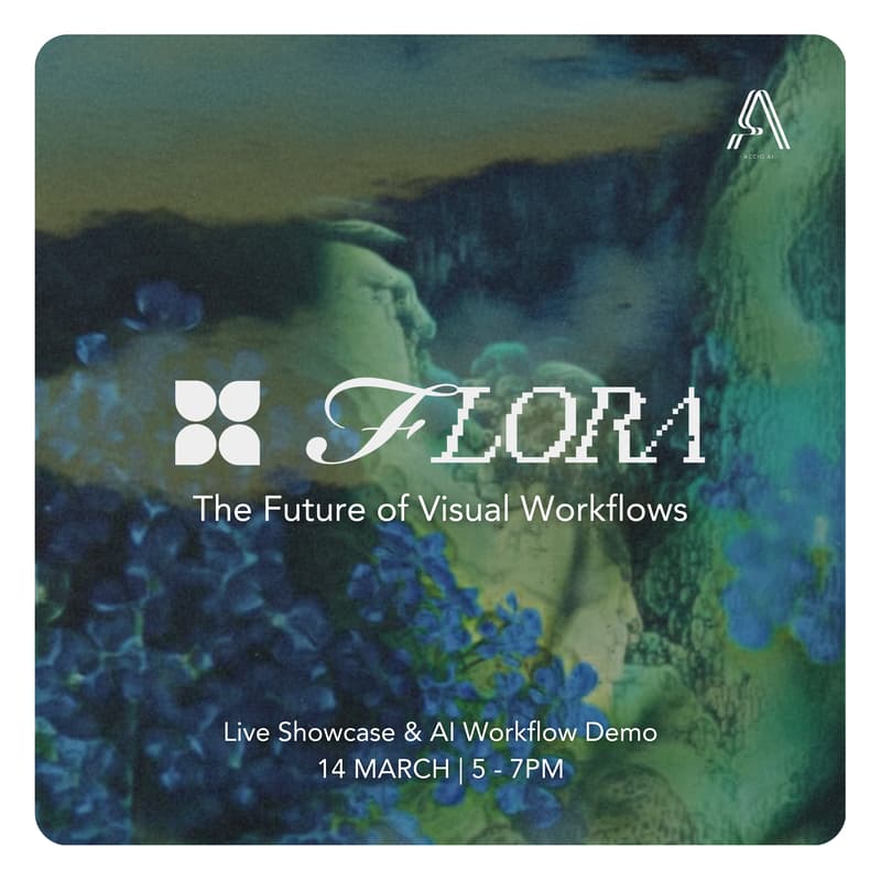 Cover Image for FLORA AI - The Future of Visual Workflows