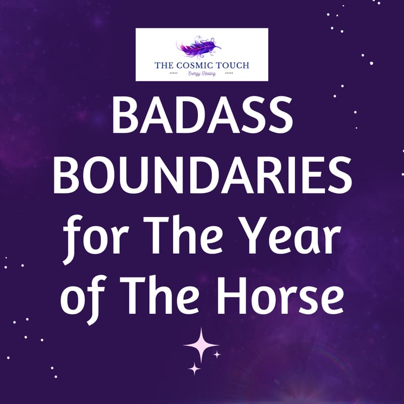 Cover Image for Badass Boundaries : Year of The Horse