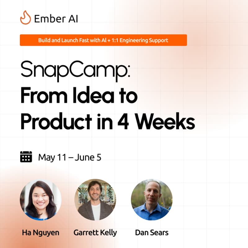 Cover Image for Ember AI: From Idea To Product In 4 Weeks