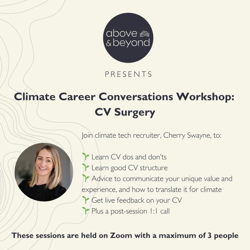 Cover Image for CV Surgery plus 1:1 CV Review