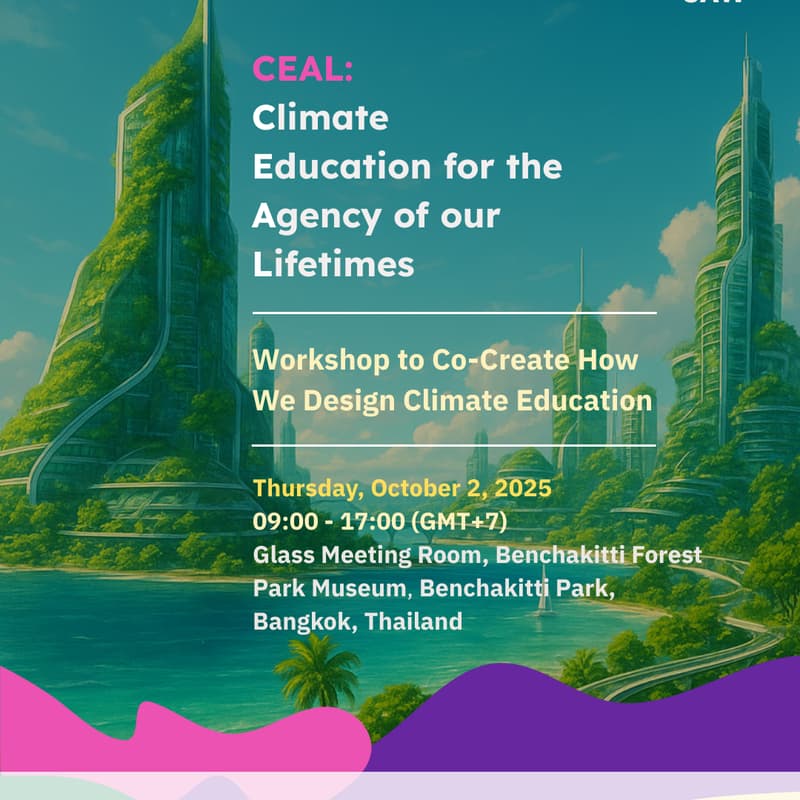 Cover Image for 🌍 CEAL: Climate Education for the Agency of our Lifetimes 📚 🤝 Co-Creating How We Design Climate Education