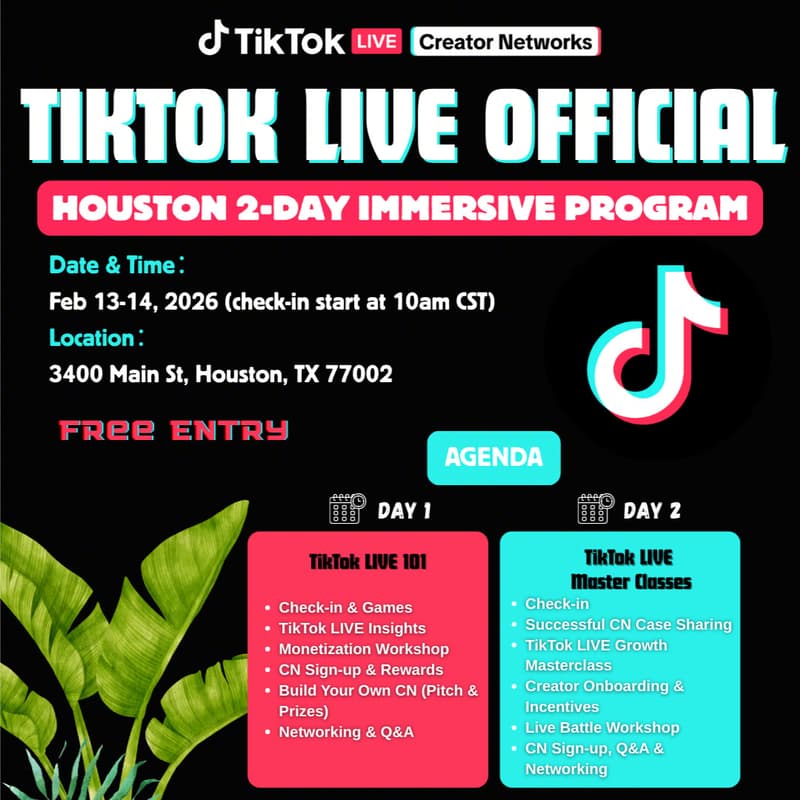 Cover Image for TikTok LIVE Influencer Creator Network Deep Dive - Day 1