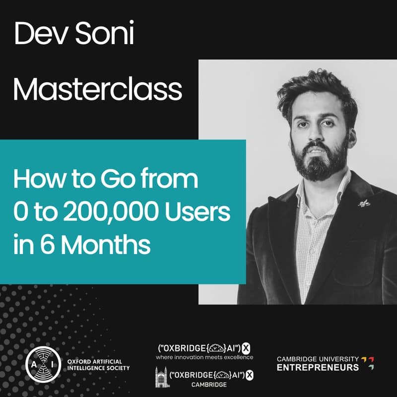 Cover Image for Masterclass: How to Go from 0 to 200,000 Users in 6 Months