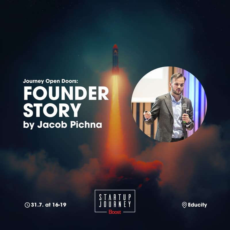 Cover Image for Journey Open Doors: FOUNDER STORY by Jacob Pichna