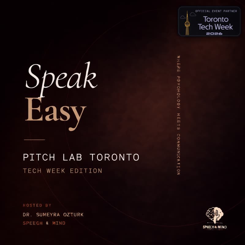 Cover Image for Speak Easy: Pitch Lab (Tech Week Edition)