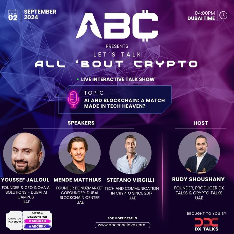 Cover Image for EPISODE 2:  AI AND BLOCKCHAIN: A MATCH MADE IN TECH HEAVEN?
