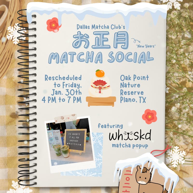 Cover Image for New Years Matcha Social
