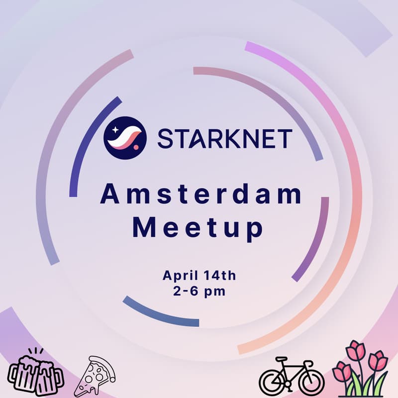 Cover Image for Starknet Amsterdam Meetup