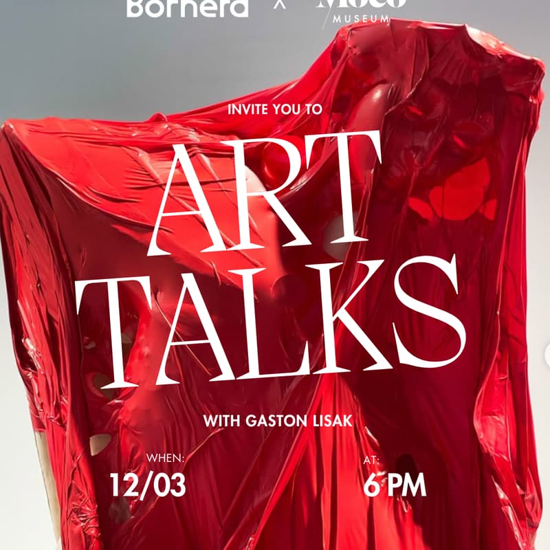 Cover Image for Borneta x Moco Museum Art Talks #6 with Gastón Lisak