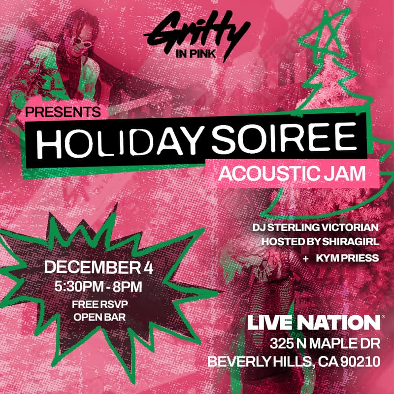 Cover Image for Holiday Soiree: Live Nation Happy Hour