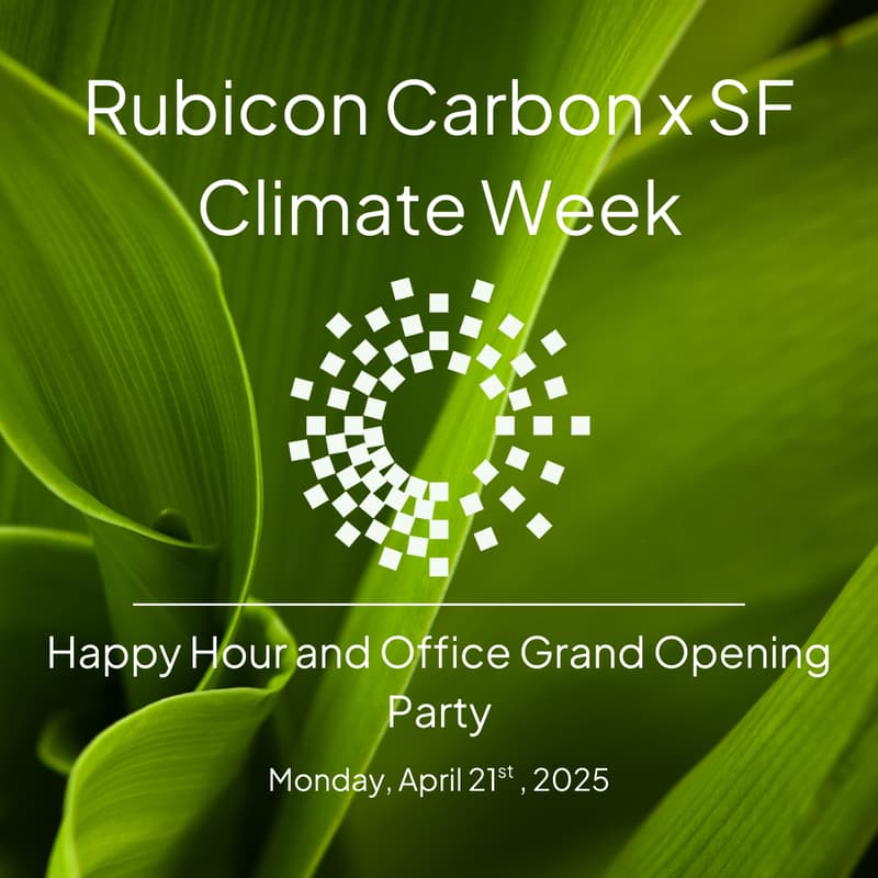 Rubicon Carbon x SF Climate Week Happy Hour · Luma