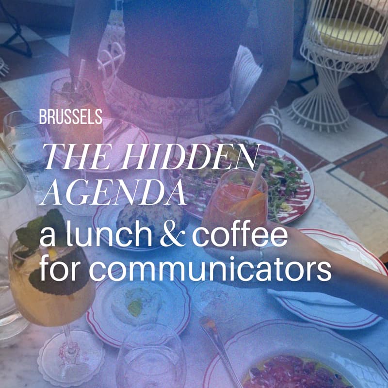 Cover Image for The Hidden Agenda • Lunch & Coffee Meet-up