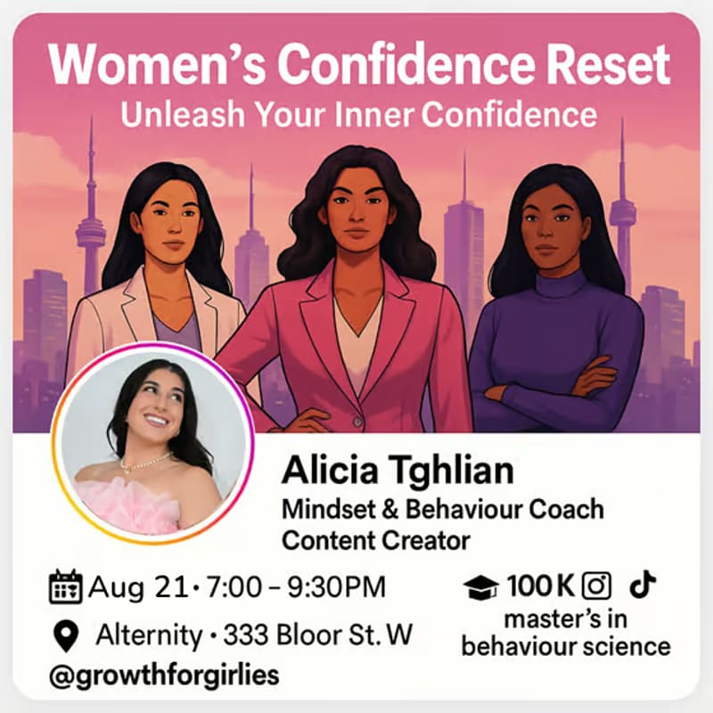 Cover Image for Women's Confidence Reset – Step Into Your Power & Start Fresh This Summer