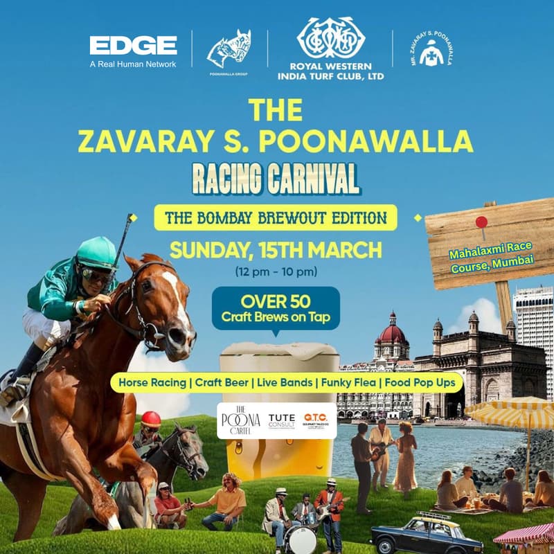 Cover Image for EDGE Exclusive: Zavaray S. Poonawalla Racing Carnival, Bombay Brewout Edition | 15 Mar