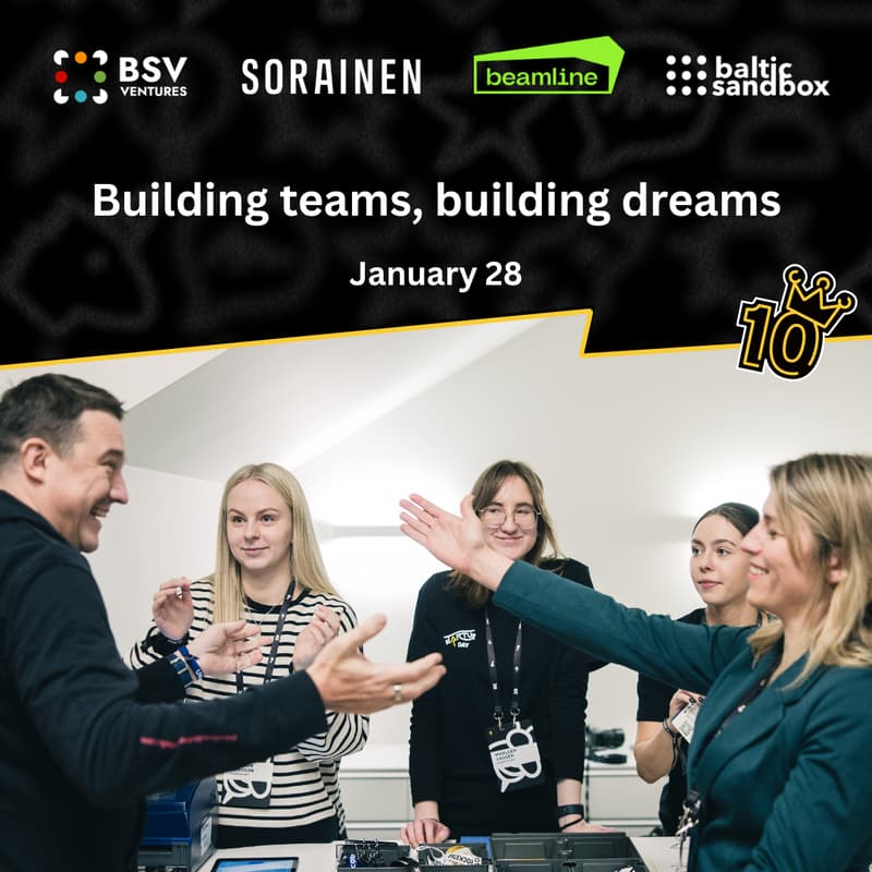 Cover Image for sTARTUp Day | Building teams, building dreams *Registration form for Talents*