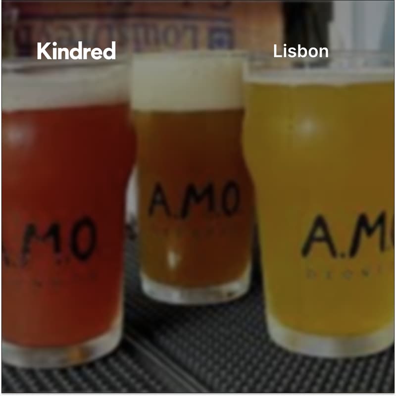 Cover Image for Kindred Lisbon: Holiday Happy Hour at AMO Brewery