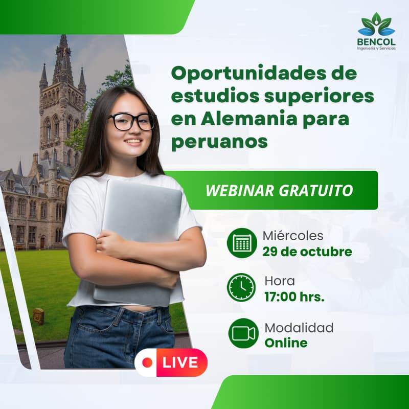 Cover Image for Oportunidades de estudios superiores en Alemania para peruanos