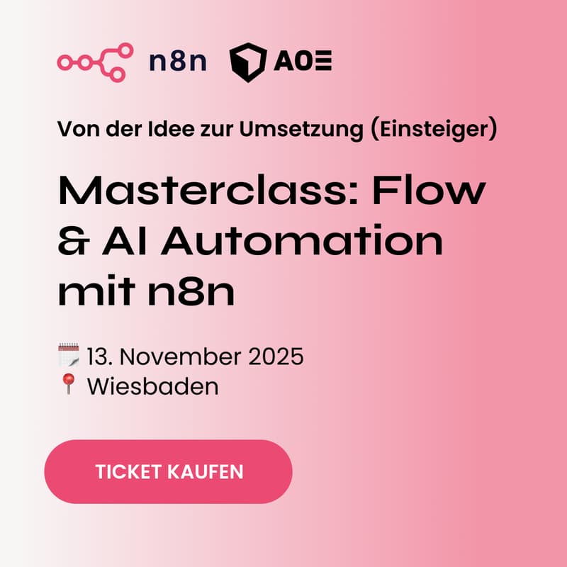 Cover Image for Flow und AI-Automation mit n8n – von der Idee zur Umsetzung (Einsteiger)