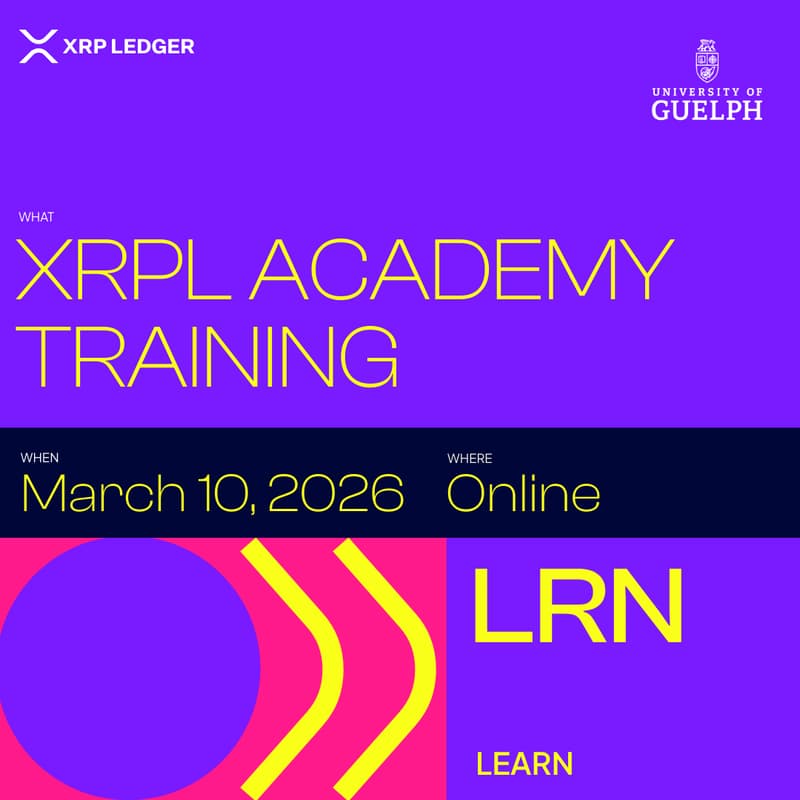 Cover Image for XRPL Training at the University of Guelph