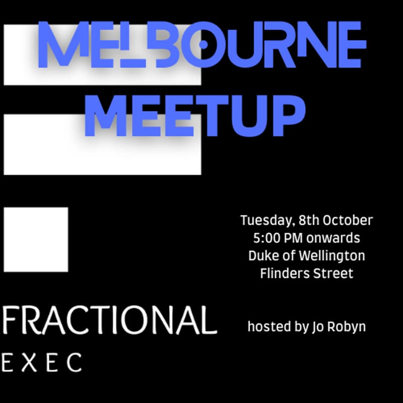 Cover Image for Melbourne Fractional Exec Meetup