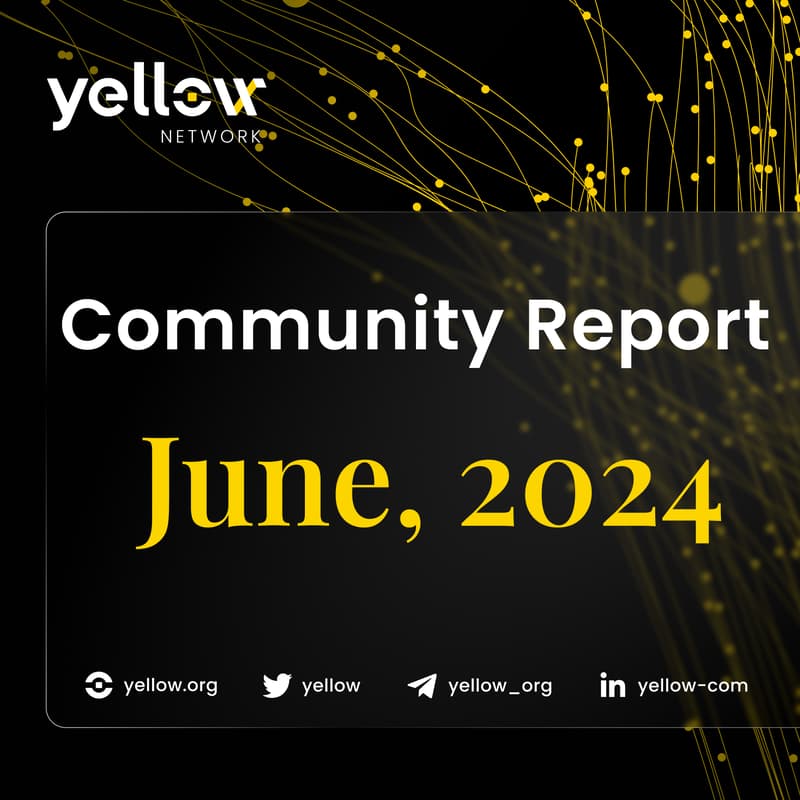 Cover Image for Yellow Network Community Report
