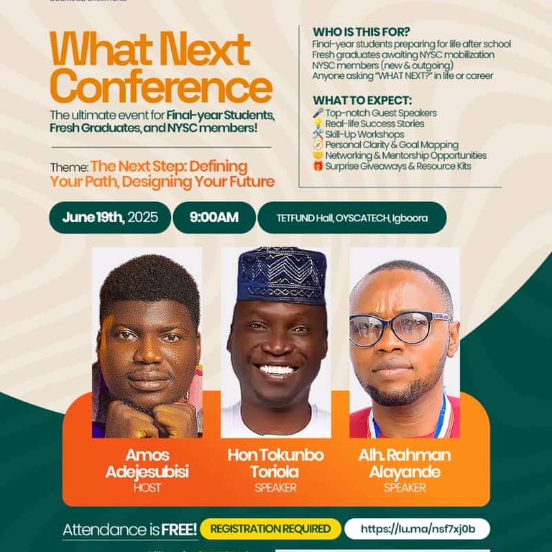 Cover Image for WHAT NEXT CONFERENCE